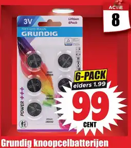 Dirk Grundig knoopcelbatterijen aanbieding