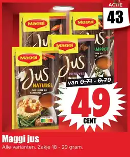 Dirk Maggi jus aanbieding