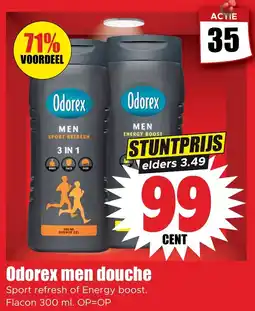 Dirk Odorex Men Douche aanbieding