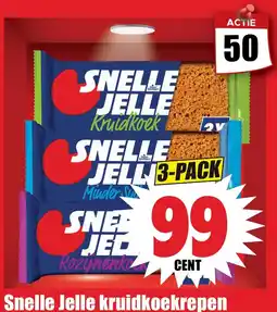 Dirk Snelle Jelle kruidkoekrepen aanbieding
