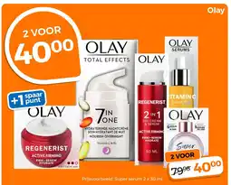 Trekpleister Olay super serum aanbieding