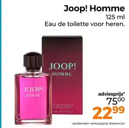 Trekpleister Joop! Homme aanbieding