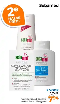 Trekpleister Sebamed zeepvrij wastablet aanbieding