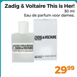 Trekpleister Zadig & Voltaire This is Her! aanbieding