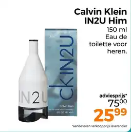 Trekpleister Calvin Klein IN2U Him aanbieding