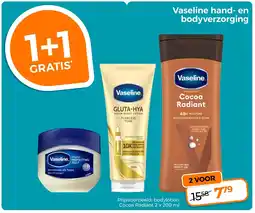 Trekpleister Vaseline hand- en bodyverzorging aanbieding