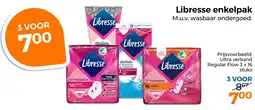 Trekpleister Libresse enkelpak aanbieding