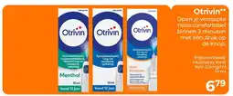 Trekpleister Otrivin neusspray Kind aanbieding