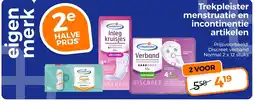 Trekpleister trekpleister verband aanbieding