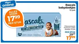 Trekpleister Rascals babydoekjes aanbieding