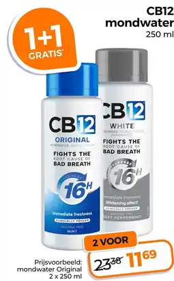 Trekpleister Cb12 mondwater aanbieding