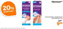 Trekpleister Mycosan voetschimmel precisie kwast aanbieding