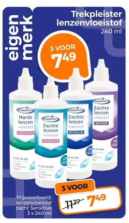 Trekpleister Trekpleister lenzenvloeistof aanbieding