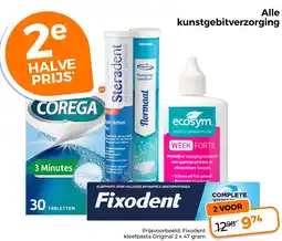 Trekpleister Fixodent aanbieding