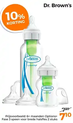 Trekpleister Dr. Brown's aanbieding