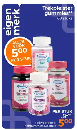 Trekpleister trekpleister gummies aanbieding