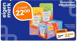 Trekpleister trekpleister babydoekjes aanbieding