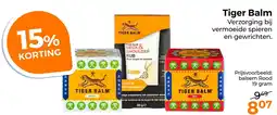 Trekpleister Tiger Balm aanbieding