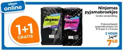 Trekpleister Ninjamas pyjamabroekjes aanbieding
