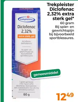 Trekpleister trekpleister Diclofenac 2,32% extra sterk gel aanbieding