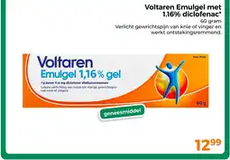 Trekpleister Voltaren Emulgel 1,16% gel aanbieding