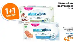 Trekpleister Waterwipes babydoekjes aanbieding