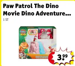 Kruidvat Paw Patrol The Dino Movie Dino Adventure Crew Playset aanbieding