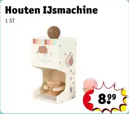 Kruidvat Houten IJsmachine aanbieding