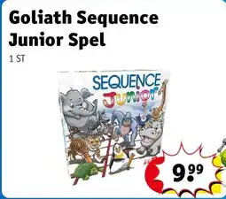 Kruidvat Goliath Sequence Junior Spel aanbieding