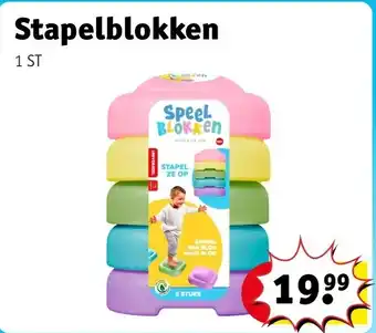 Kruidvat Stapelblokken aanbieding