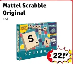 Kruidvat Mattel Scrabble Original aanbieding