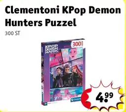 Kruidvat Clementoni KPop Demon Hunters Puzzel aanbieding