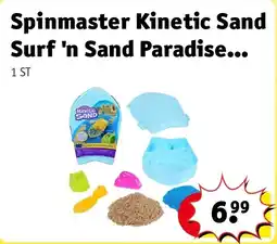 Kruidvat Spinmaster Kinetic Sand Surf 'n Sand Paradise Set aanbieding