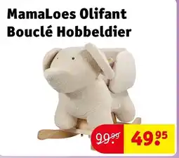 Kruidvat MamaLoes Olifant Bouclé Hobbeldier aanbieding