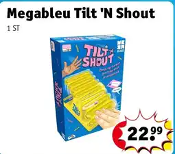 Kruidvat Megableu Tilt 'N Shout aanbieding
