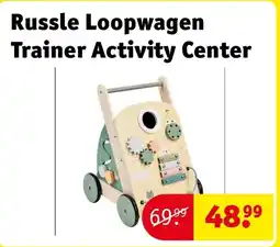 Kruidvat Russle Loopwagen Trainer Activity Center aanbieding