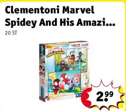 Kruidvat Clementoni Marvel Spidey And His Amazing Friends Supercolor Puzzels aanbieding