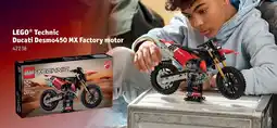Kruidvat Lego Technic Ducati Desmo450 MX Factory Motor aanbieding