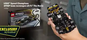 Kruidvat LEGO Speed Champions APXGP team racewagen uit F1 The Movie aanbieding