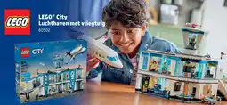 Kruidvat LEGO City Luchthaven met vliegtuig aanbieding