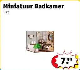 Kruidvat Miniatuur Badkamer aanbieding