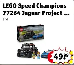 Kruidvat LEGO Speed Champions 77264 Jaguar Project 7 en Land Rover Defender aanbieding