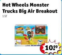 Kruidvat Hot Wheels Monster Trucks Big Air Breakout aanbieding