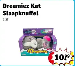 Kruidvat Dreamiez Kat Slaapknuffel aanbieding