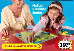 Kruidvat Mattel Scrabble Junior aanbieding
