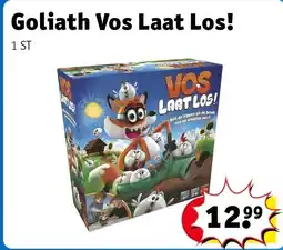 Kruidvat Goliath Vos Laat Los! aanbieding