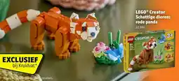 Kruidvat LEGO Creator Schattige dieren: rode panda aanbieding