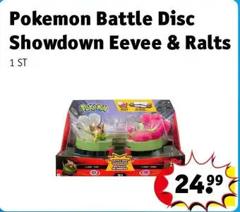 Pokemon Battle Disc Showdown Eevee & Ralts