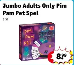 Kruidvat Jumbo Adults Only Pim Pam Pet Spel aanbieding