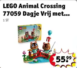 Kruidvat LEGO Animal Crossing 77059 Dagje Vrij met Timmy en Tommy aanbieding